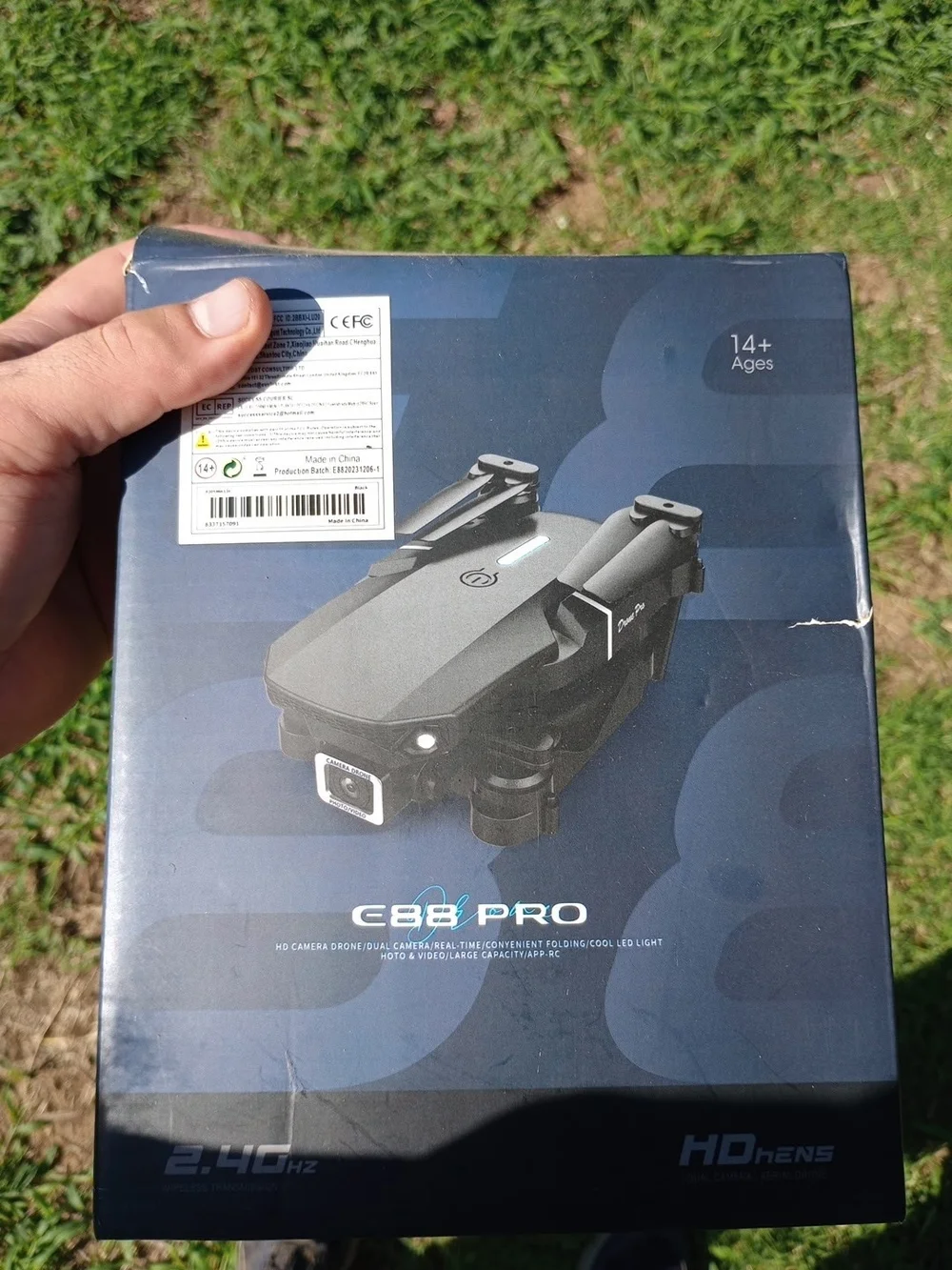 C88 Pro Foldable Drone in Black